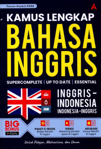 Kamus Lengkap Bahasa Inggris