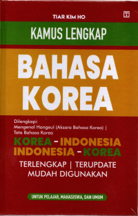 Kamus Lengkap Bahasa Korea