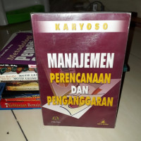 Manajemen perencanaan dan penganggaran