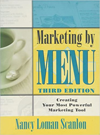 Marketing by menu 3rd ed