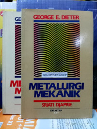 Metalurgi Mekanik Jilid 1 Edisi 3