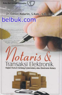 Notaris dan transaksi elektronik