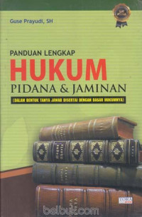 Panduan lengkap hukum pidana dan jaminan