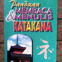 Panduan membaca dan menulis katakana