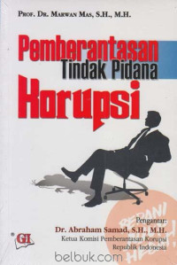 Pemberantasaan tindak pidana korupsi