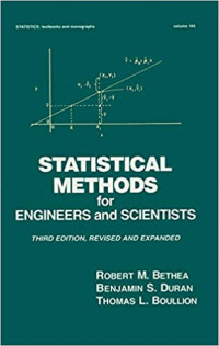 Statistical methods for engineers and scientist