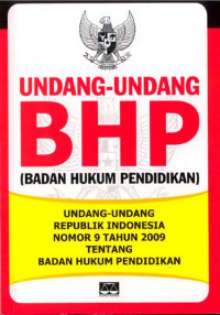 Undang undang bdana hukum pendidikan