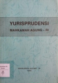 YURISPRUDENSI Mahkamah Agung RI Tahun 1995