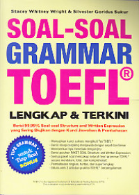 Soal-soal grammar TOEFL, lengkap & terkini