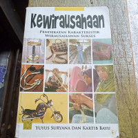 Kewirausahaan : pendekatan karakteristik kewirausahawan sukses