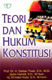 Teori dan hukum konstitusi