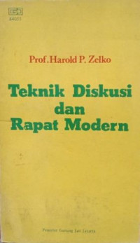 Teknik diskusi dan rapat modern