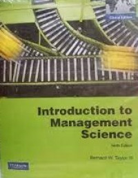 Introduction to management science