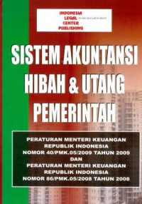 Sistem akuntansi hibah dan utang pemerintah