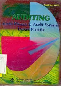 Auditing: audit khusus dan audit forensik dalam praktik