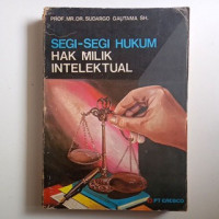 Segi-segi hukum hak milik intelektual