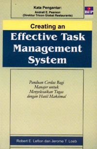 Creating an effective task management system