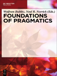 Foundations of pragmatics