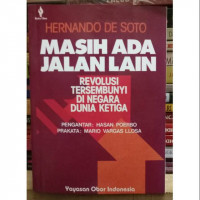 Masih ada jalan lain : revolusi tersembunyi di negara dunia ketiga