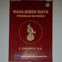 Manajemen biaya: pengendalian dan reduksi