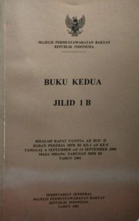 Buku kedua jilid 1 B