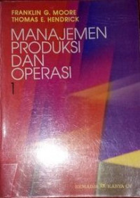 Manajemen produksi dan operasi 1