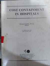 Cost containment in hospitals