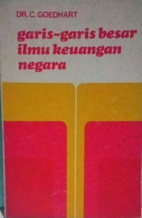 Garis-garis besar ilmu keuangan negara