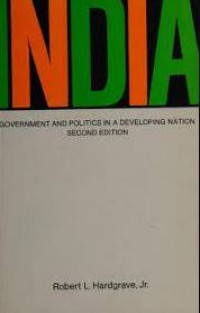 India : goverment and politics in a developing nation