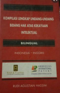 Kompilasi lengkap undang-undang bidang hak atas kekayaan intelektual