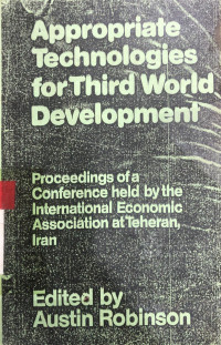 Appropriate Technologies for Third World Development