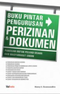 Buku pintar pengurusan perizinan dan dokumen