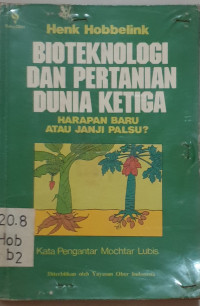 Bioteknologi dan pertanian dunia ketiga