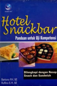 Hotel snackbar panduan untuk uji kompetensi