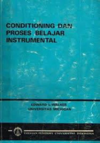 Conditioning dan proses belajar instrumental