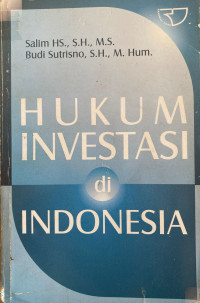 Hukum investasi di Indonesia