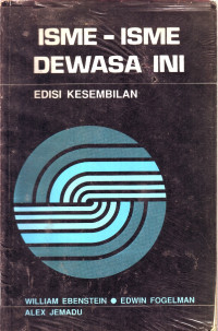 Isme-isme dewasa ini