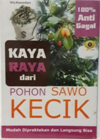 Kaya Raya dari Pohon Sawo Kecik