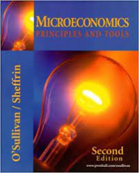 Microeconomics principles and tools