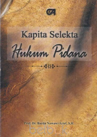 Kapita selekta hukum pidana