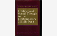 Political and social thought in the contemporary Middle East