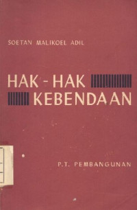 Hak-hak kebendaan