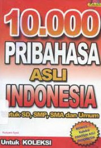 10.000 peribahasa Indonesia