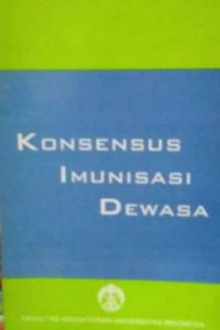 Konsensus imunisasi dewasa