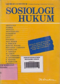 Sosiologi hukum