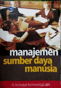 Manajemen Sumber Daya Manusia