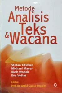 Metode analisis teks dan wacana