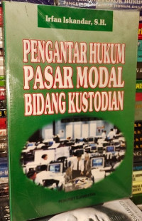 Image of Pengantar hukum pasar modal bidang kustodian