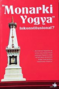 Monarki Yogya: inkonstitusional?