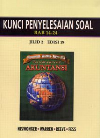 Prinsip-prinsip akuntansi jilid 2: kunci penyelesaian soal bab 14-24